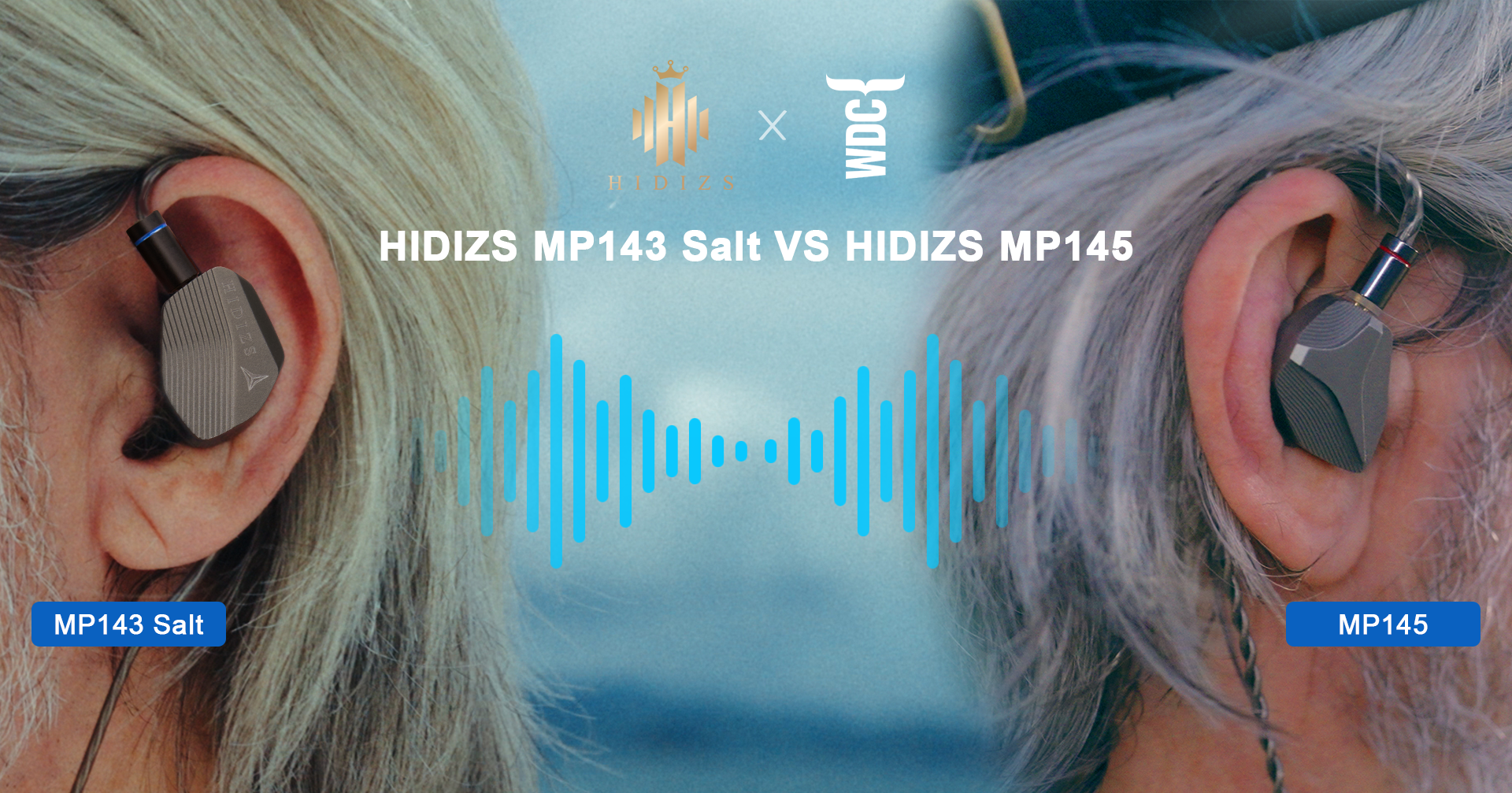 Ocean Large Planar Family: HIDIZS MP143 Salt VS HIDIZS MP145