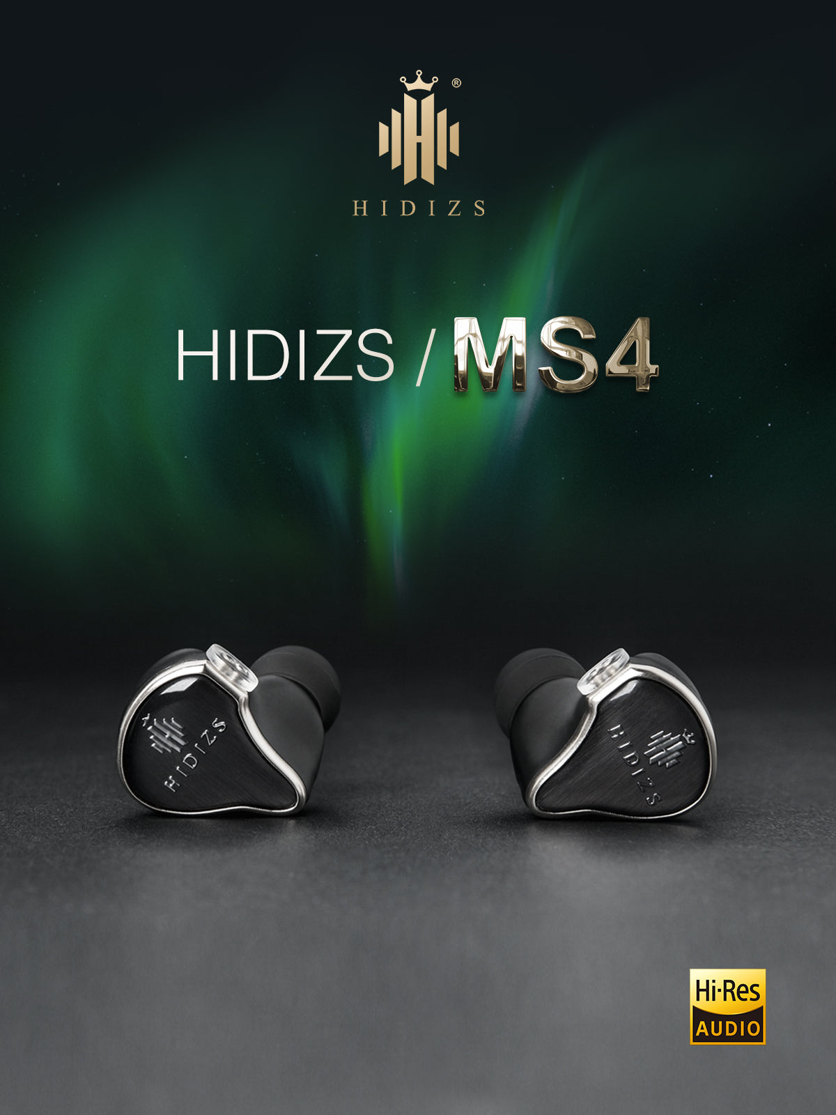 Mermaid MS4 HiFi In-Ear Monitor Earphones | Hidizs