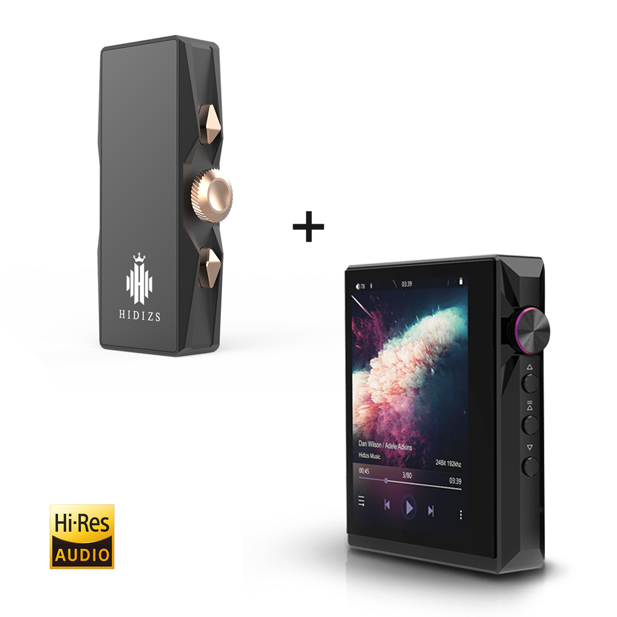 Hidizs AP80 PRO-X Portable Balanced Lossless MQA Music Player + DH80S ...