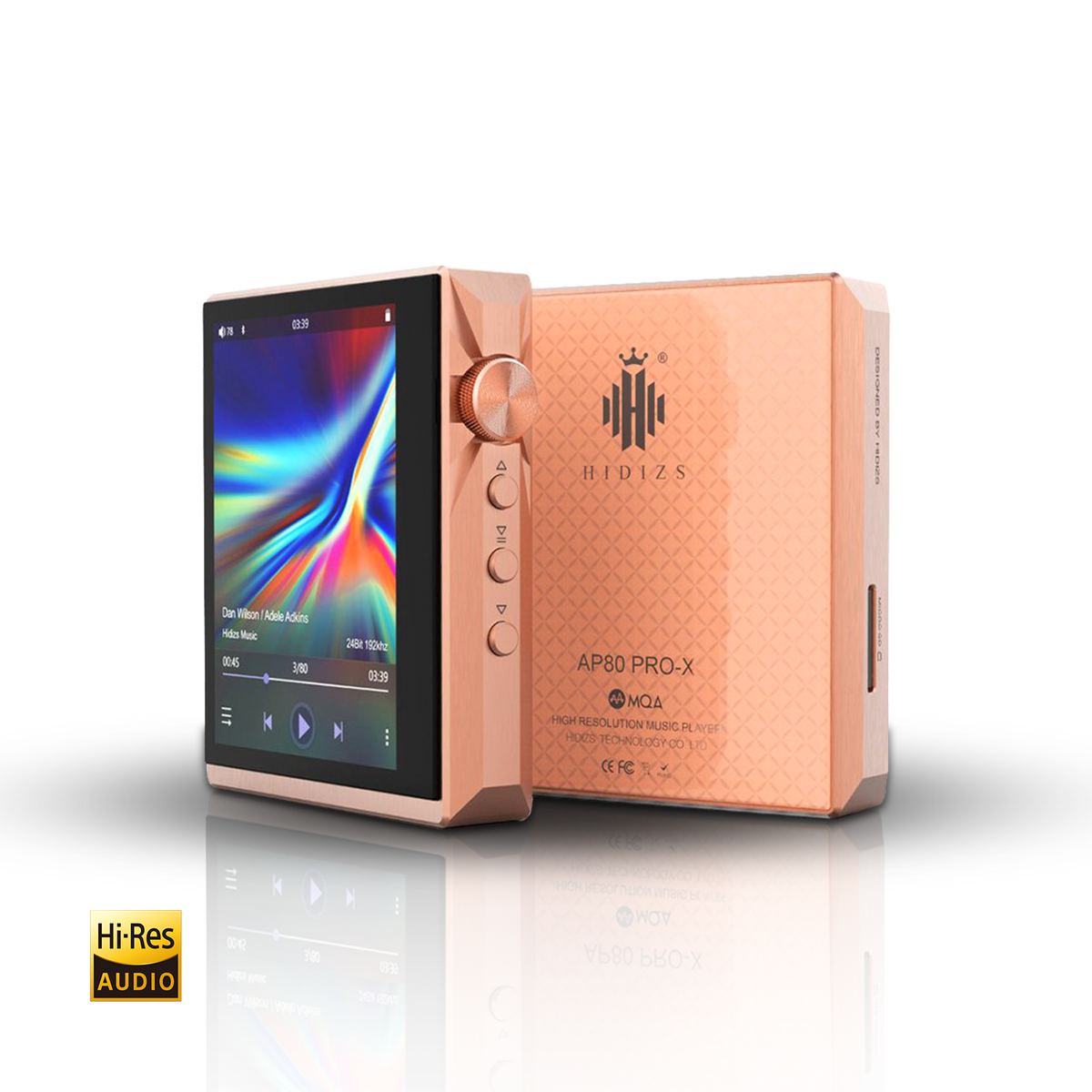 Hidizs AP80 PRO-X Red Copper Limited Edition Balanced MQA