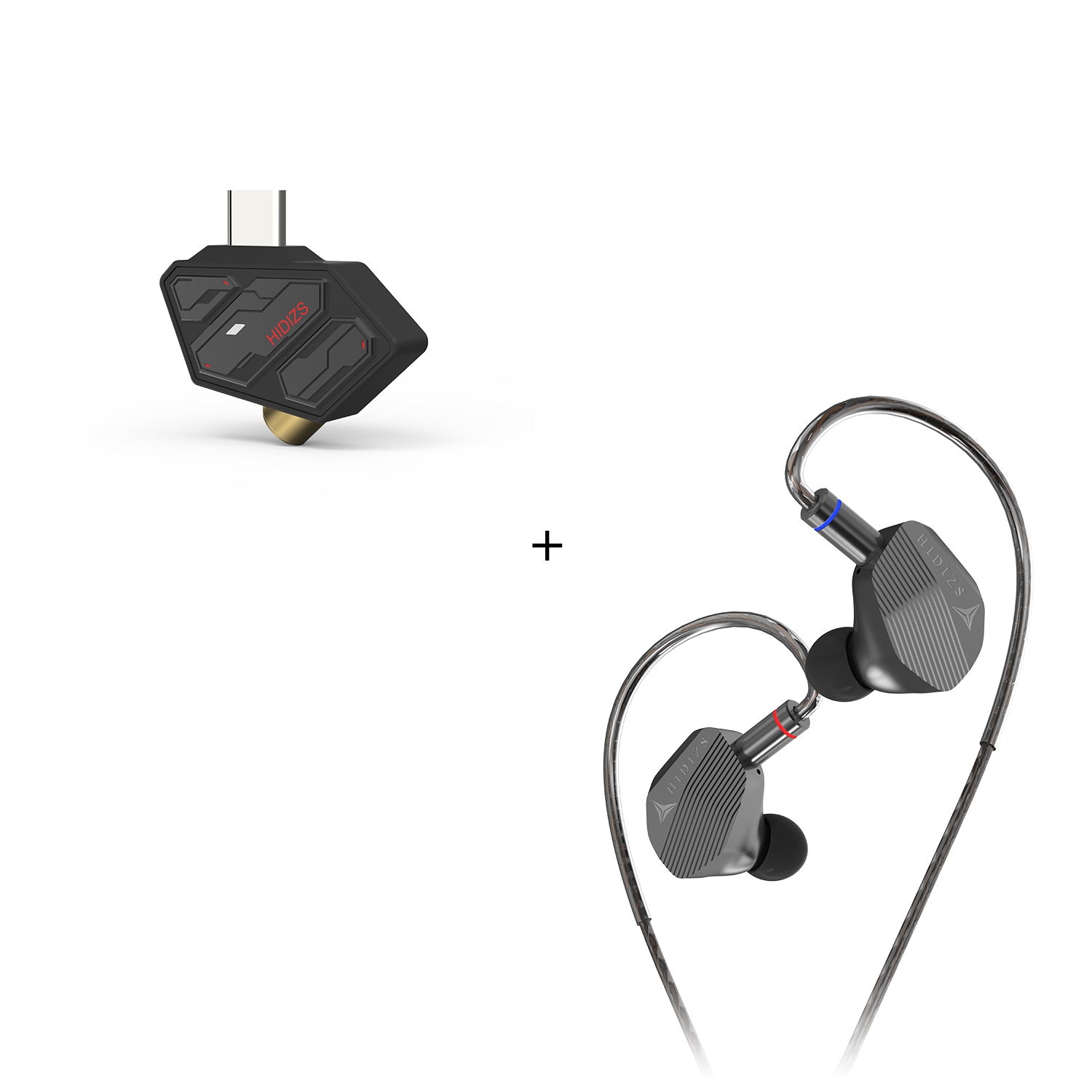 HIDIZS MP143 Salt 14.3mm Large Planar HiFi In-ear Monitors